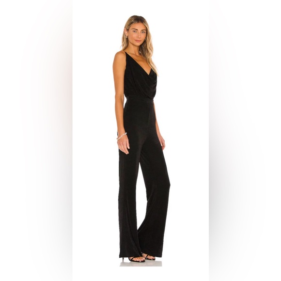 REVOLVE - MISHA, Miora Pantsuit in Black - Picture 2 of 5
